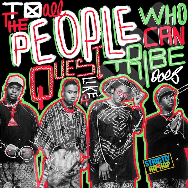 Tribe Called Quest Hip Hop Legends design