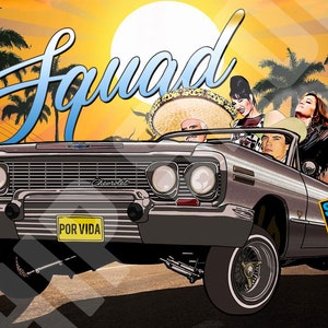 La Squadra- Vicente - Chalino - Jenny- Selena Design
