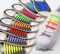 No Tie Shoe Laces Elastic Shoelaces Silicone Rubber Flat - Adults and Kids - Ideal for Trainers Boots - Best Quality! product logo