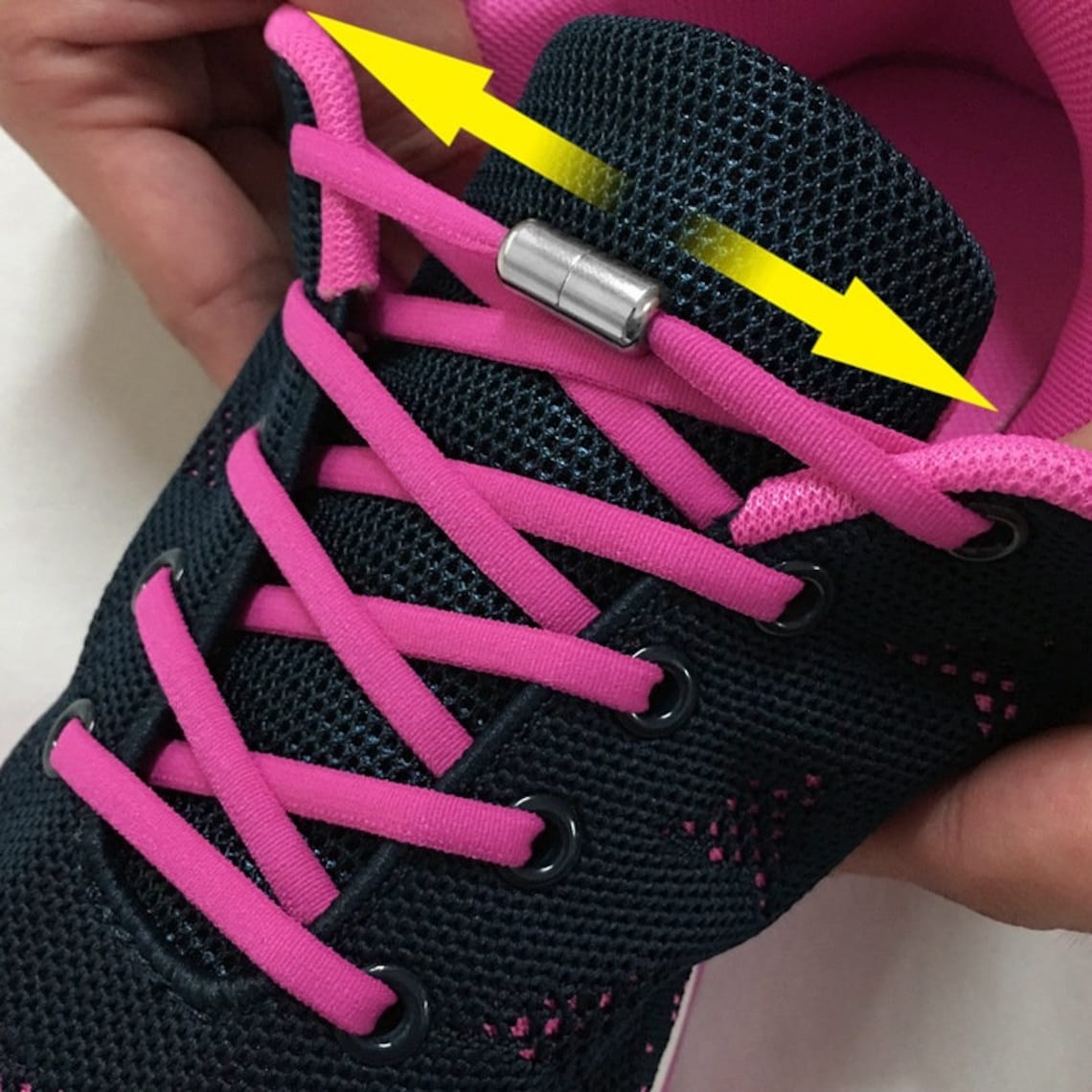 No Tie Shoe Laces Lazy New Capsule Lock System Trainers Shoes Etsy