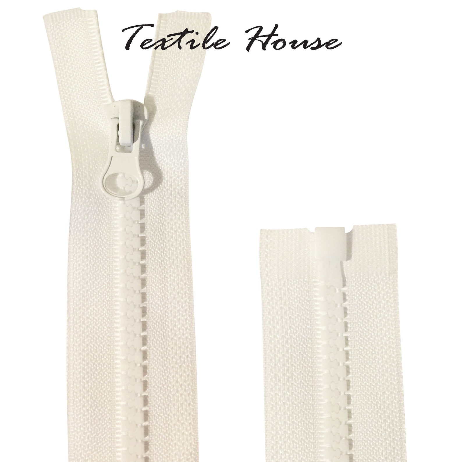 Chunky Zip Zipper Teeth Open End Plastic Number 5 No 5 5 Etsy