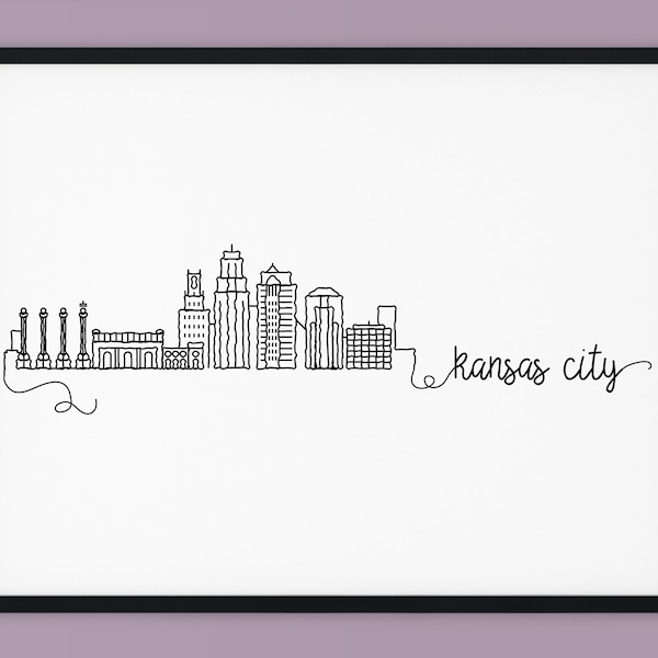 Kansas City Wall Art - Etsy