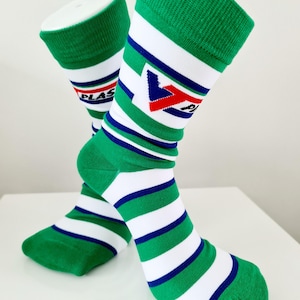 Sheffield Wednesday 1988 kit inspired away socks, Wednesday socks, SWFC Socks