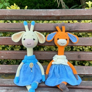 Amigurumi Dressed Giraffe Pattern, Giraffe Pattern, Amigurumi PDF