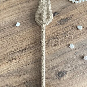Vaiana dockmönster, engelskt mönster för virkad dockmönster, handgjord handledning bild 4