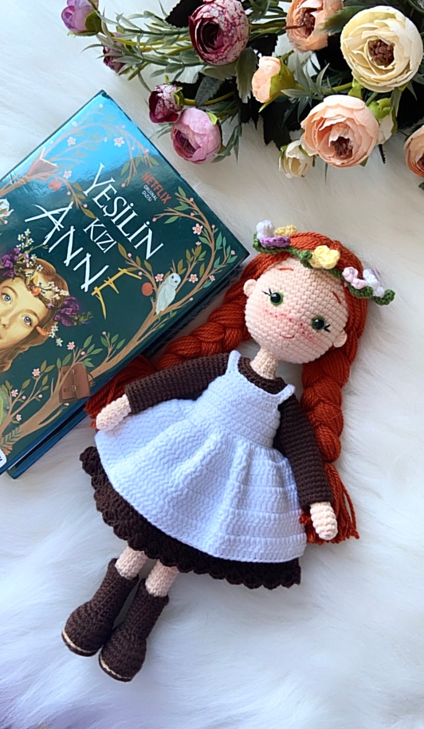 Mu eca terminada Green Gables Anne Shirley Doll Mu eca Amigurumi