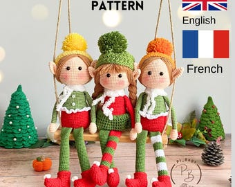 Amigurumi PATTERN  ELF toys (including girl and boy) -ENGLISH #amigurumi#els#toys