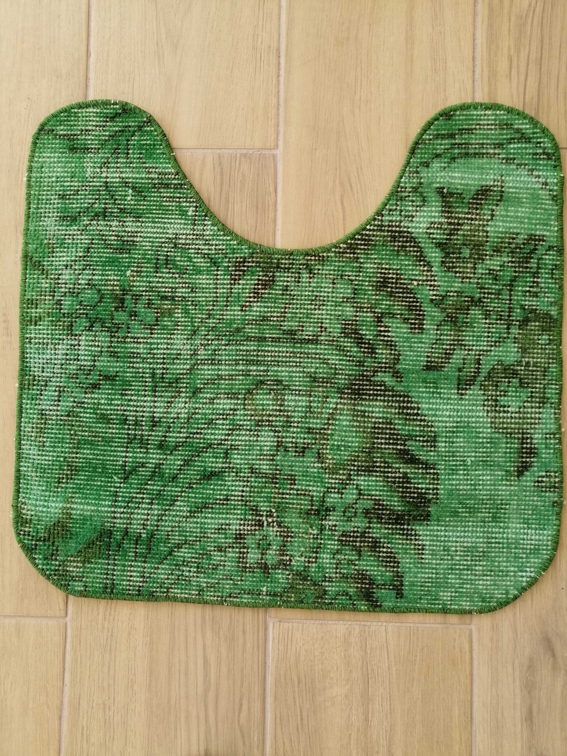 Vintage Bathroom Rug Set Bathroom Mat Set Bath Mats Etsy