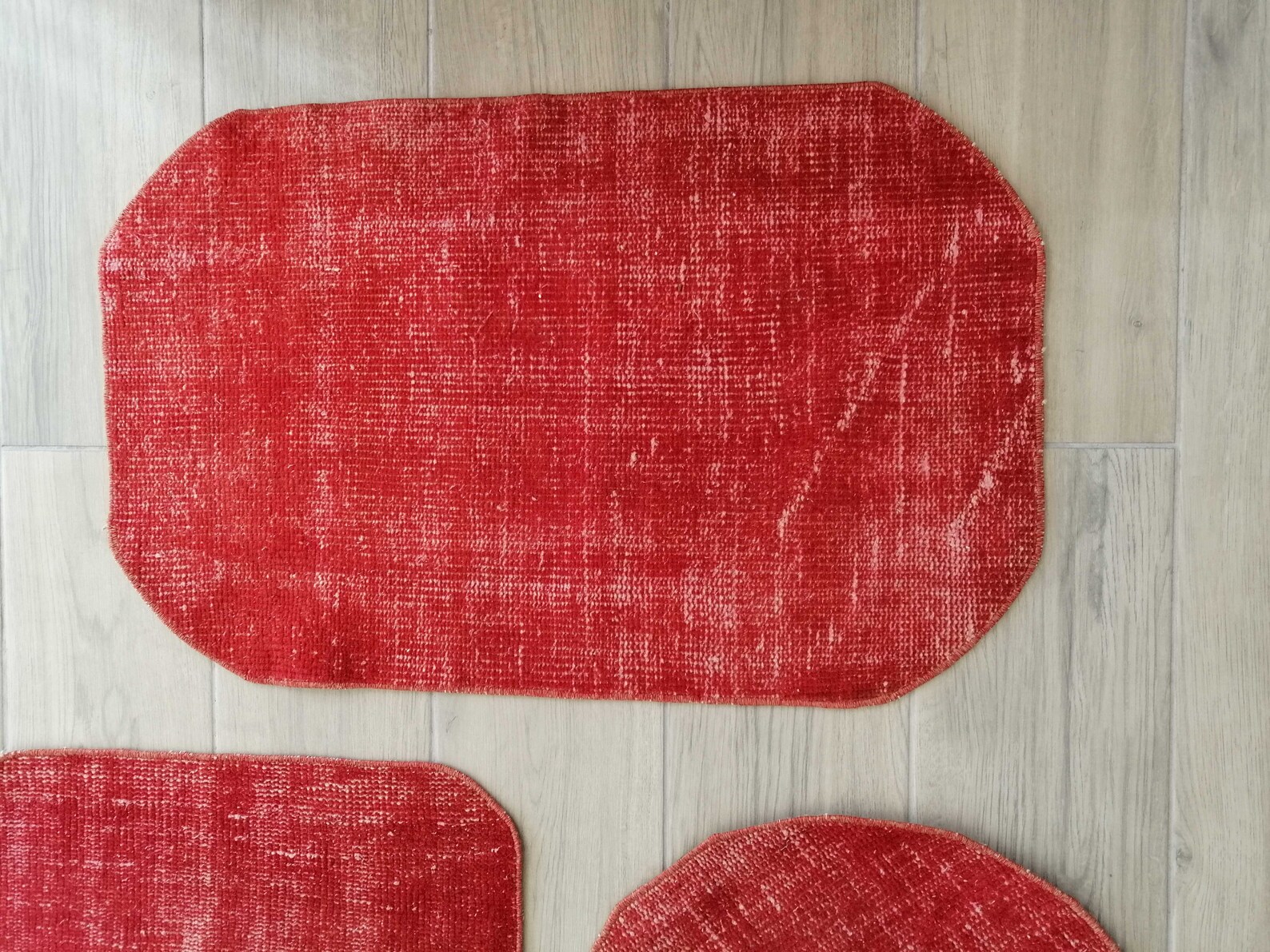 Vintage Bathroom Rug Set Bathroom Mat Set Bath Mats Etsy