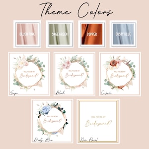 Bridesmaid Proposal Gift Box Personalized Bridesmaid Jewelry Box Will You Be my Maid of Honor Gifts Glass Can Cup Tumbler Bridesmaid Box Set bild 7