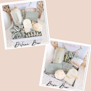 Bridesmaid Proposal Gift Box Personalized Bridesmaid Jewelry Box Will You Be my Maid of Honor Gifts Glass Can Cup Tumbler Bridesmaid Box Set bild 6
