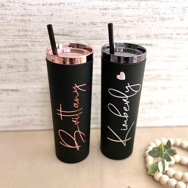 Personalized Tumbler | Custom Cup | Teacher Gift | Gift for him | Co Worker Gift | Bridesmaid Proposal | Gift Under 20 | Christmas Gifts