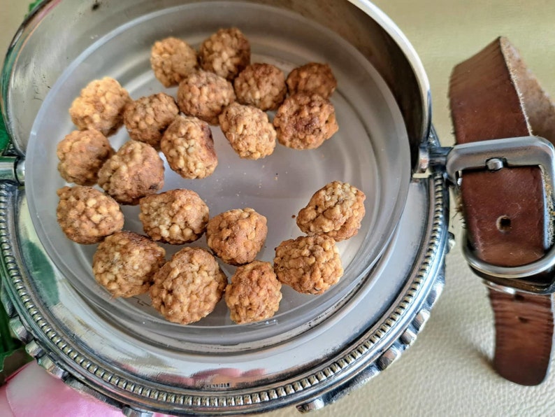 Cräcker-Balls,Hundeleckerlies,Belohnungen,Hundesnack,Hundekekse,Leckerlies,Geschenk für Hundehalter,Mitbringsel,Umweltfreundlich,Nachhaltig Bild 3