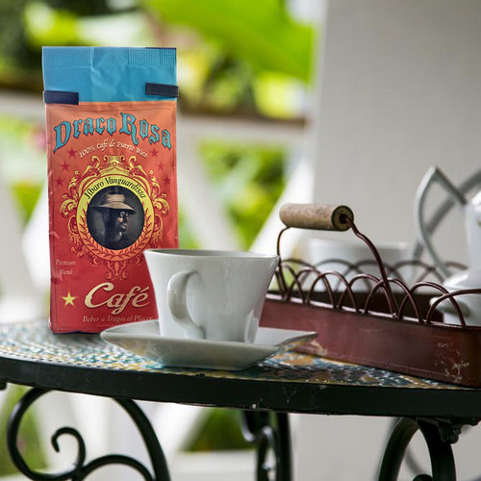 Draco Rosa Premium Ground Coffee from Puerto Rico 8oz Etsy