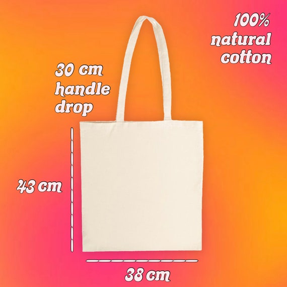 100% Cotton Canvas BMS Tote Bags with Inner Pocket,Tote Bags for Daily Use,  Cotton