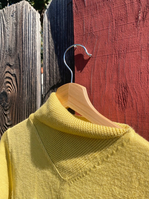 Yellow Sweater Blouse - image 2