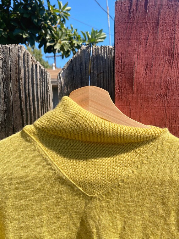 Yellow Sweater Blouse - image 3