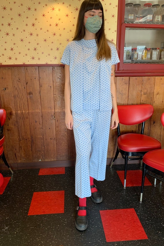 1960s Leisure Suit/3 Pieces/Vest/Handmade/One of a