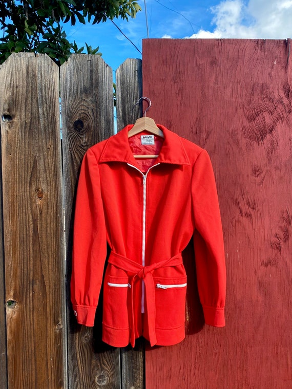 60s Red Jacket Made in Germany