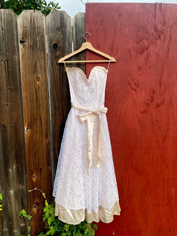 Blush Lace Formal Dress - image 7