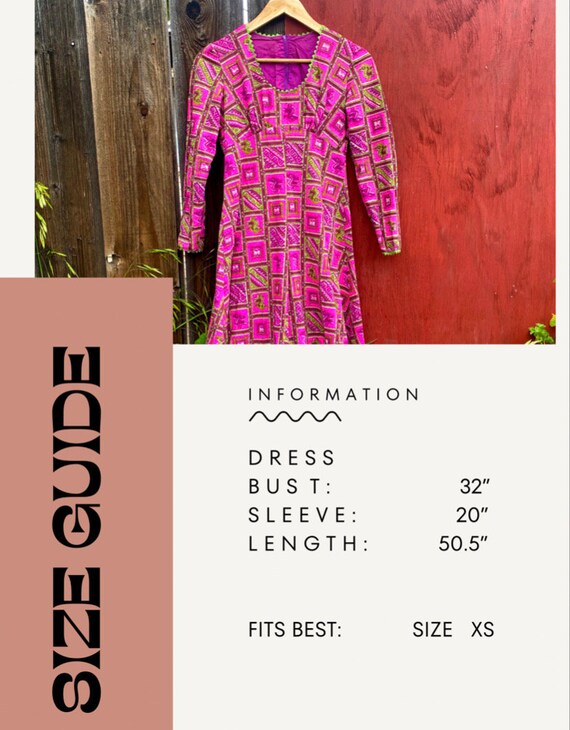 Pink & Green Abstract Maxi Dress - image 10
