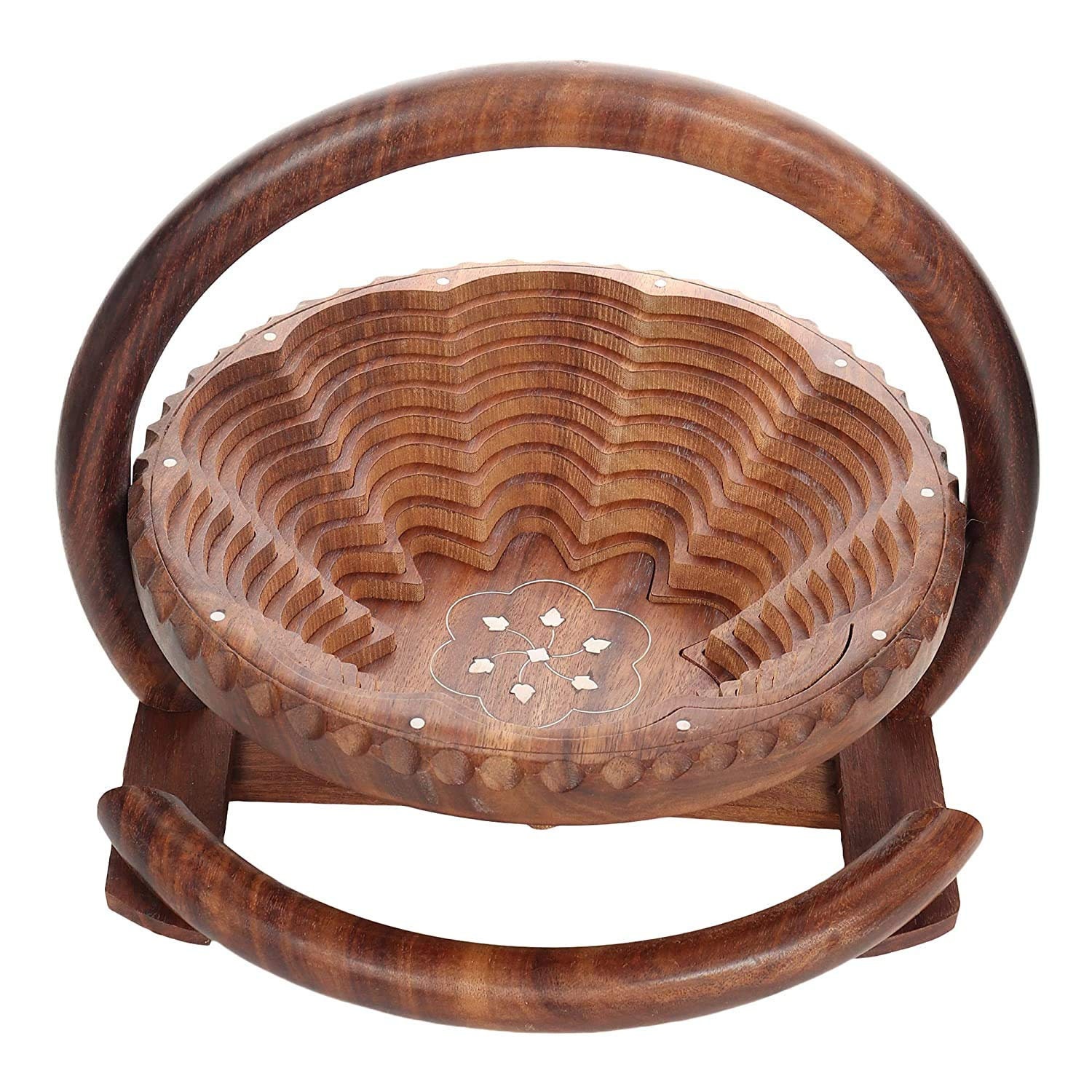Wooden Foldable Basket Fruit Basket Vegetable Basket Etsy UK