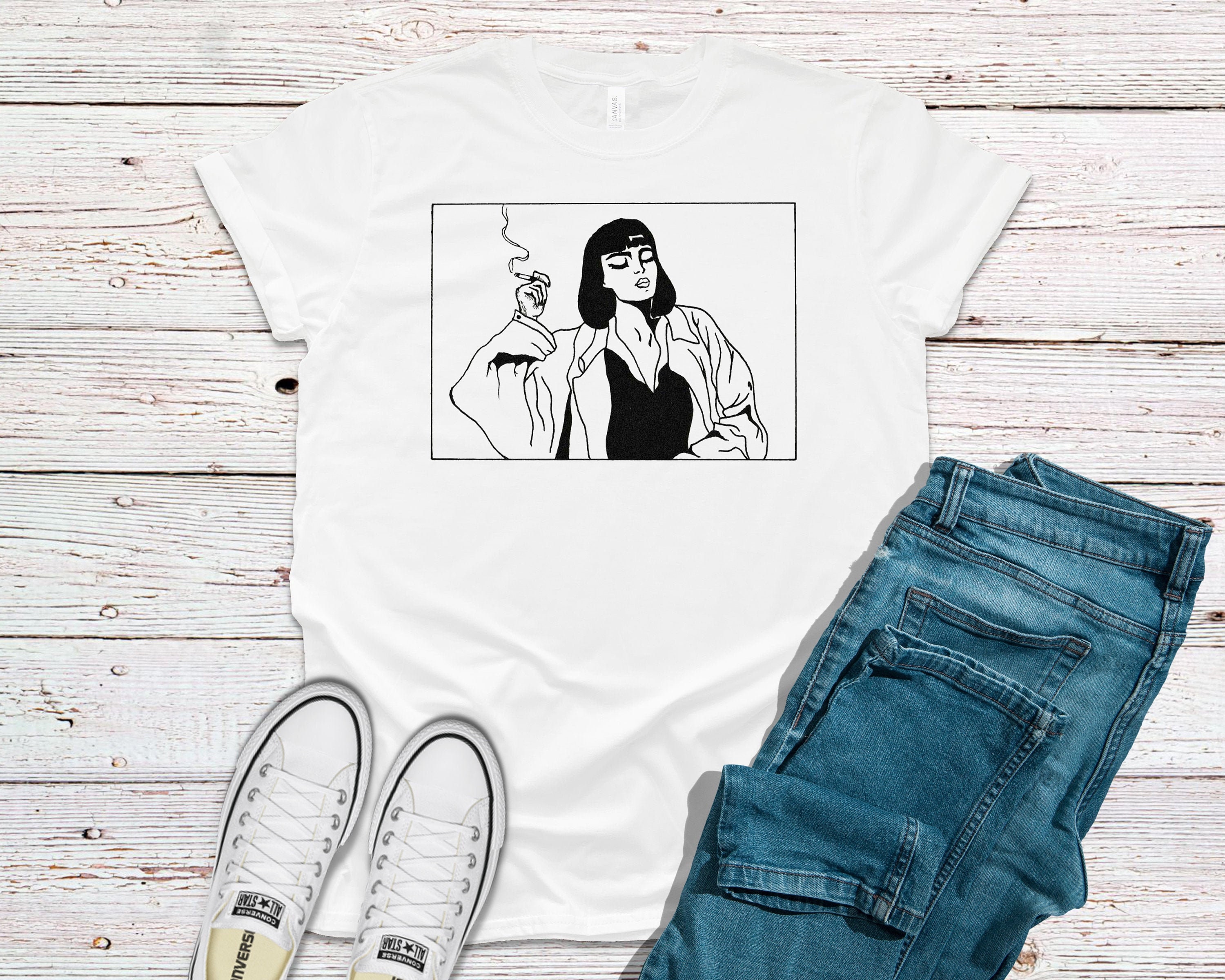 Mia Wallace Cool Shirt Pulp Fiction 