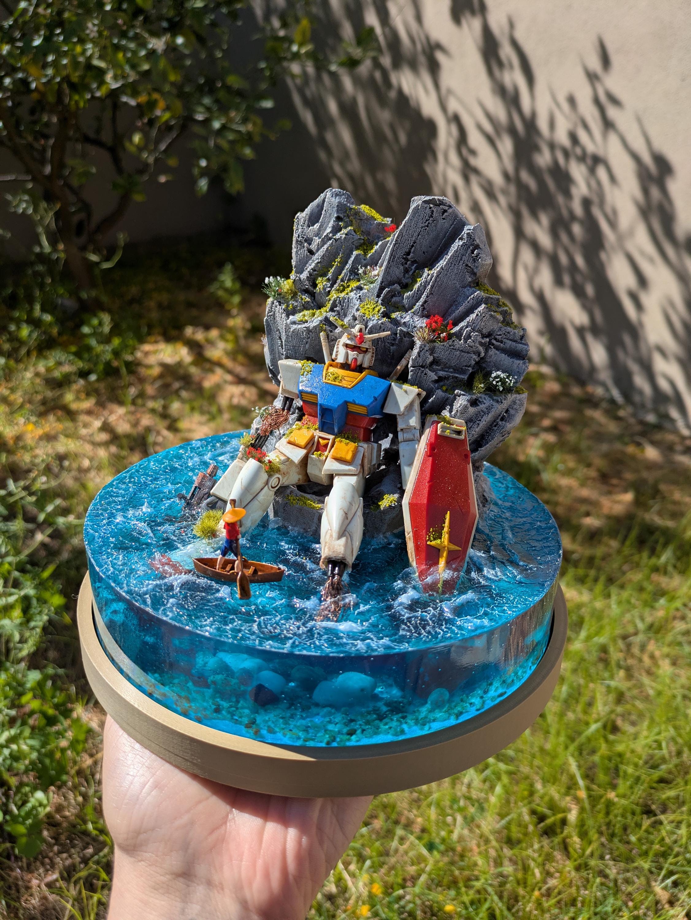 Diorama Gundam 1/144 Personalizzato Con Resina - Etsy