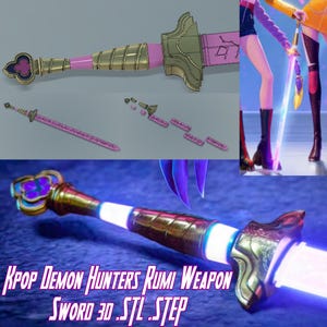 スパーダ・ルミはKpopデーモンハンターを演じています - 3Dでスタンパブル - ファイルデジタル.ステップ.stl -