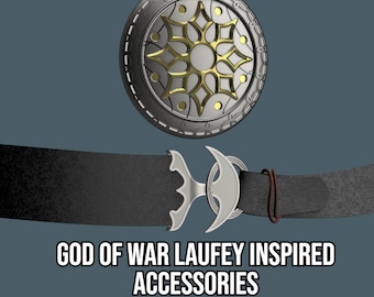 God of War inspired Laufey Belt Set – 3D Print STL Files
