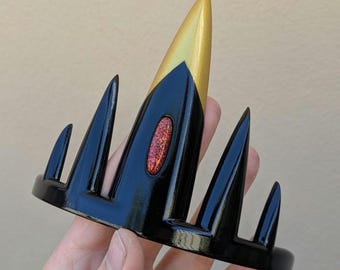 Charlie Morningstar crown inspired from Hazbin Hotel season 2 cosplay prop
