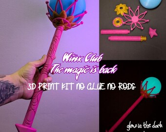 Stella Inspired Scepter – Winx Club 3D Print Kit