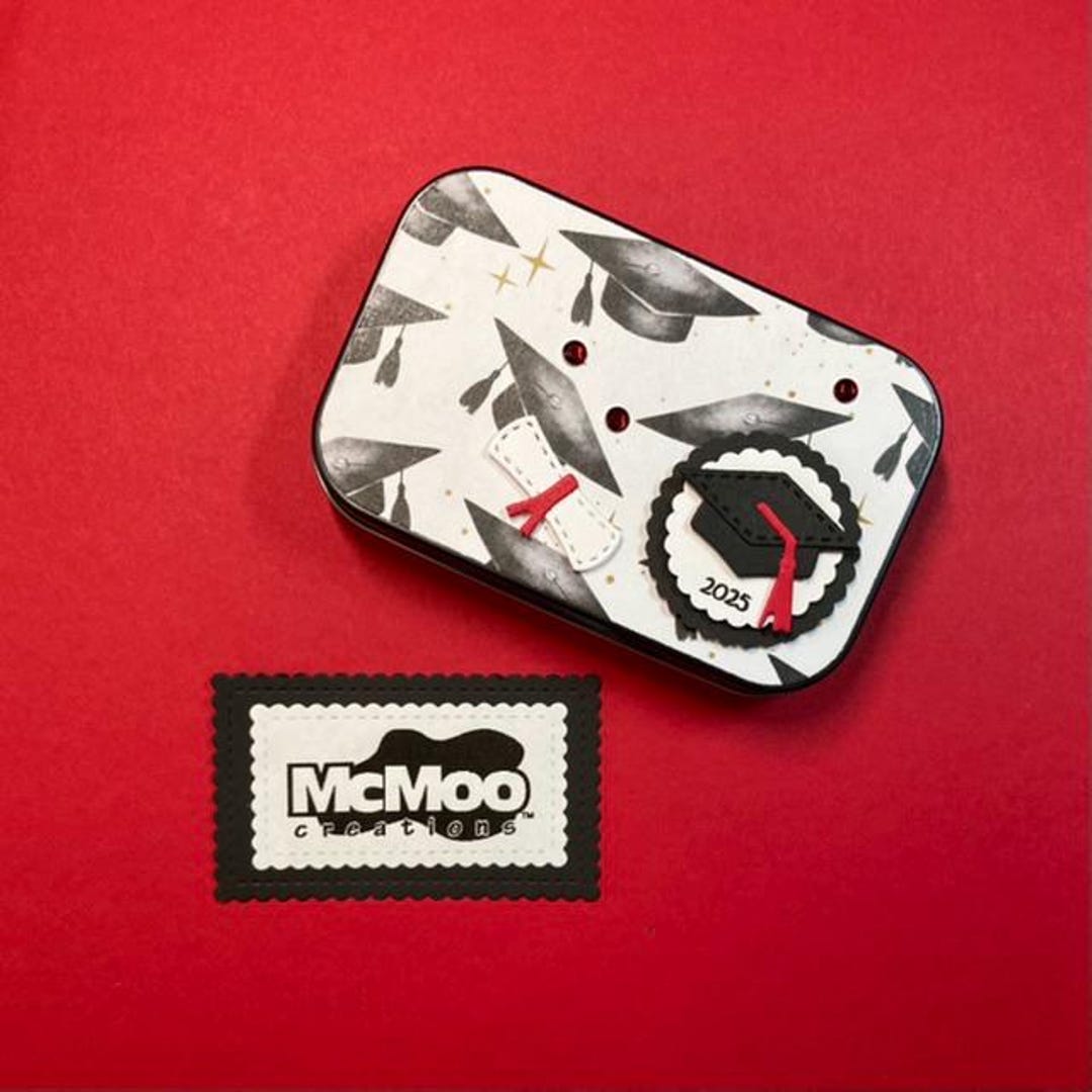 Graduation Gift Card Tin. Gift Card Tin. Gift Card Holder. Handmade ...