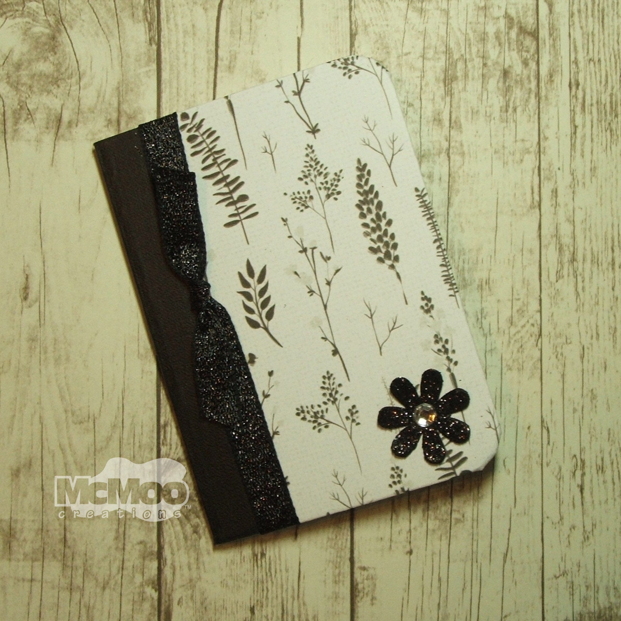 Small Black Paper Journal – Blank Pages –
