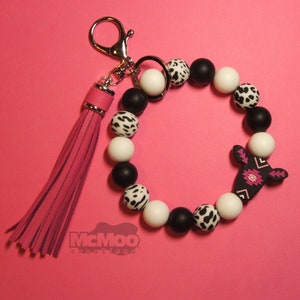 dnchgoya 52pcs silicone beads 15mm necklace bracelet silicone beads for  keychain making solid color silicone loose