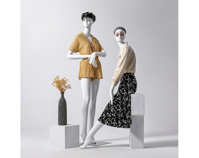 Cheap White Color Stylized Abstract Female Mannequin Sally