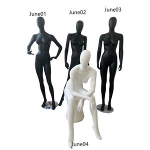 White Matte Color Full Body Sitting Female Mannequin June04