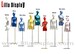 lilladisplay personalized 9 colors adjustable gold base gold arms silk female dress form JoJo 