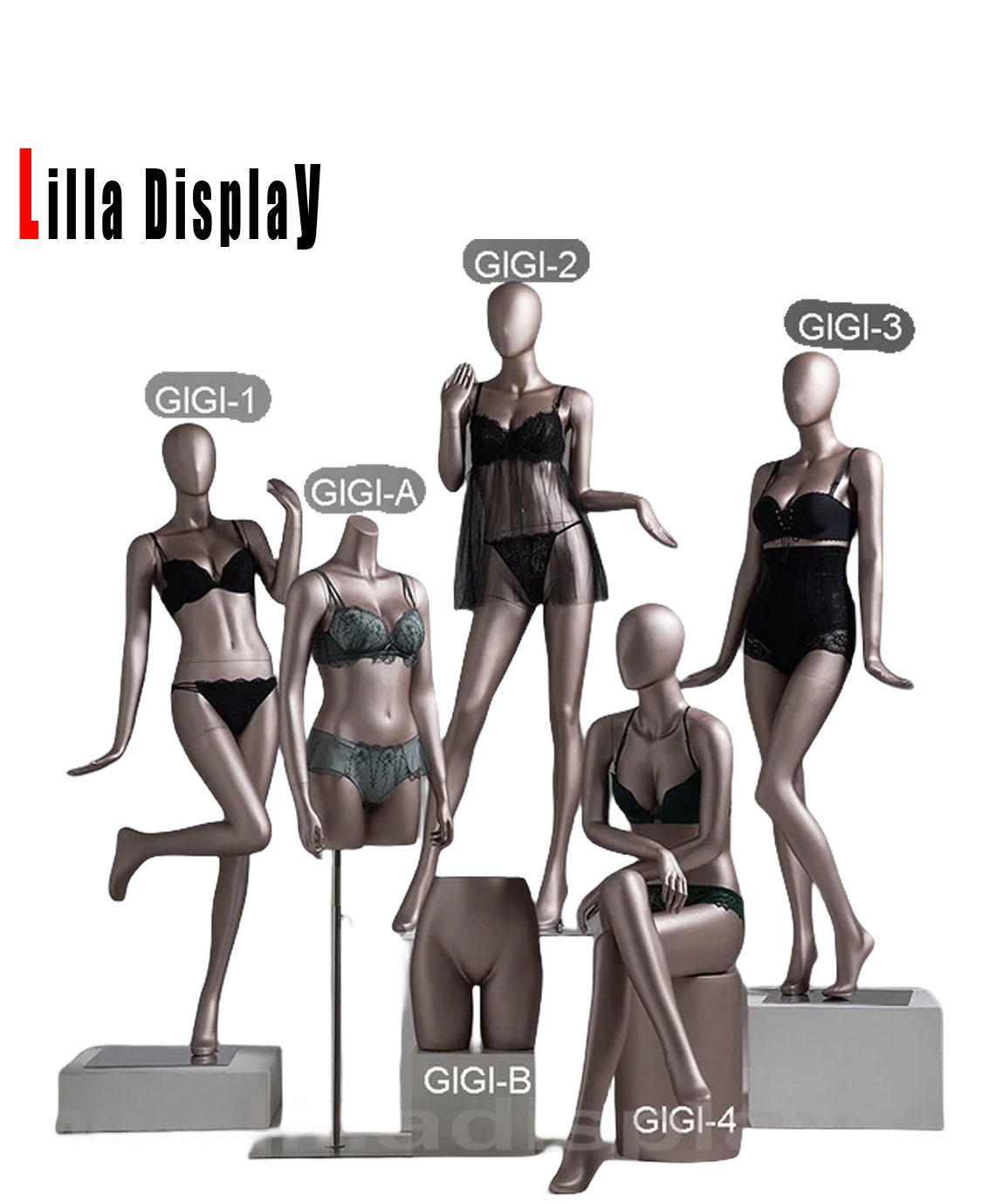 Matte White Female Mannequin Full Body,half Body Women Mannequin Torso,plate  Silver Gold Head Hand,hat Jewelry Clothing Display Dress Form 