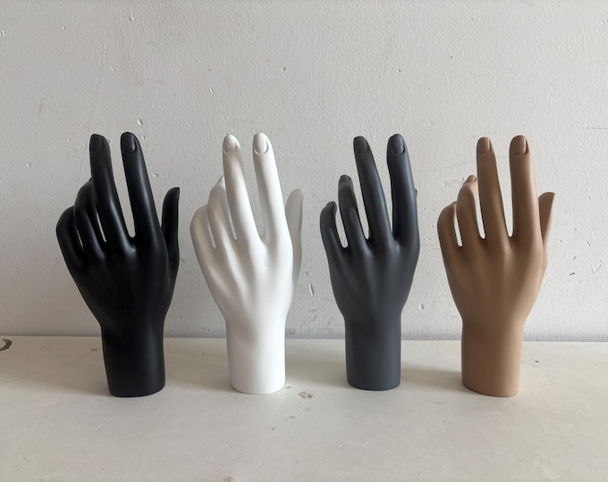 25Cm Tall Golf Gloves Display Unisex Mannequin Hand HD05
