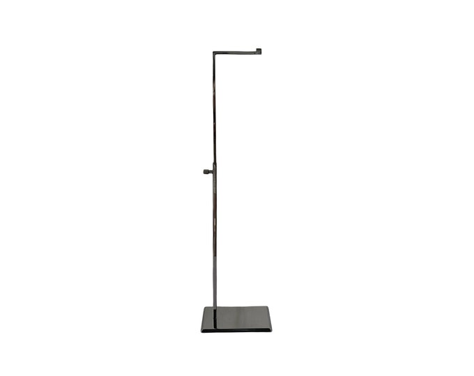 Silver Chrome Adjustable Height 37cm-67cm Handbag Display Stand H01
