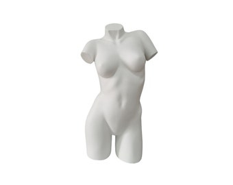 White Matte Color Female Mannequins Torso Venus for Underwear Display Lingerie Display Bikini Display Corset Display