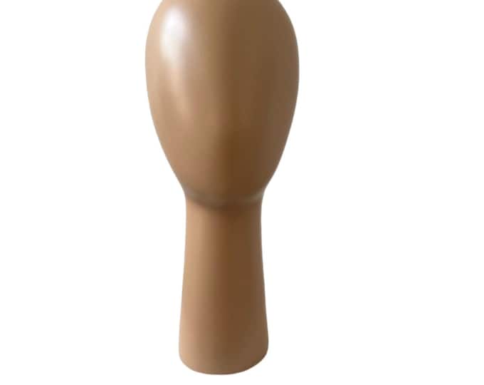 39cm Tall Skin Fleshtone Color Unisex Mannequin Head Hazel