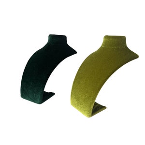 Günstige Schmuck Halskette Display Personalisierte 99 Farben Samt Mannequin Display Hals Judith