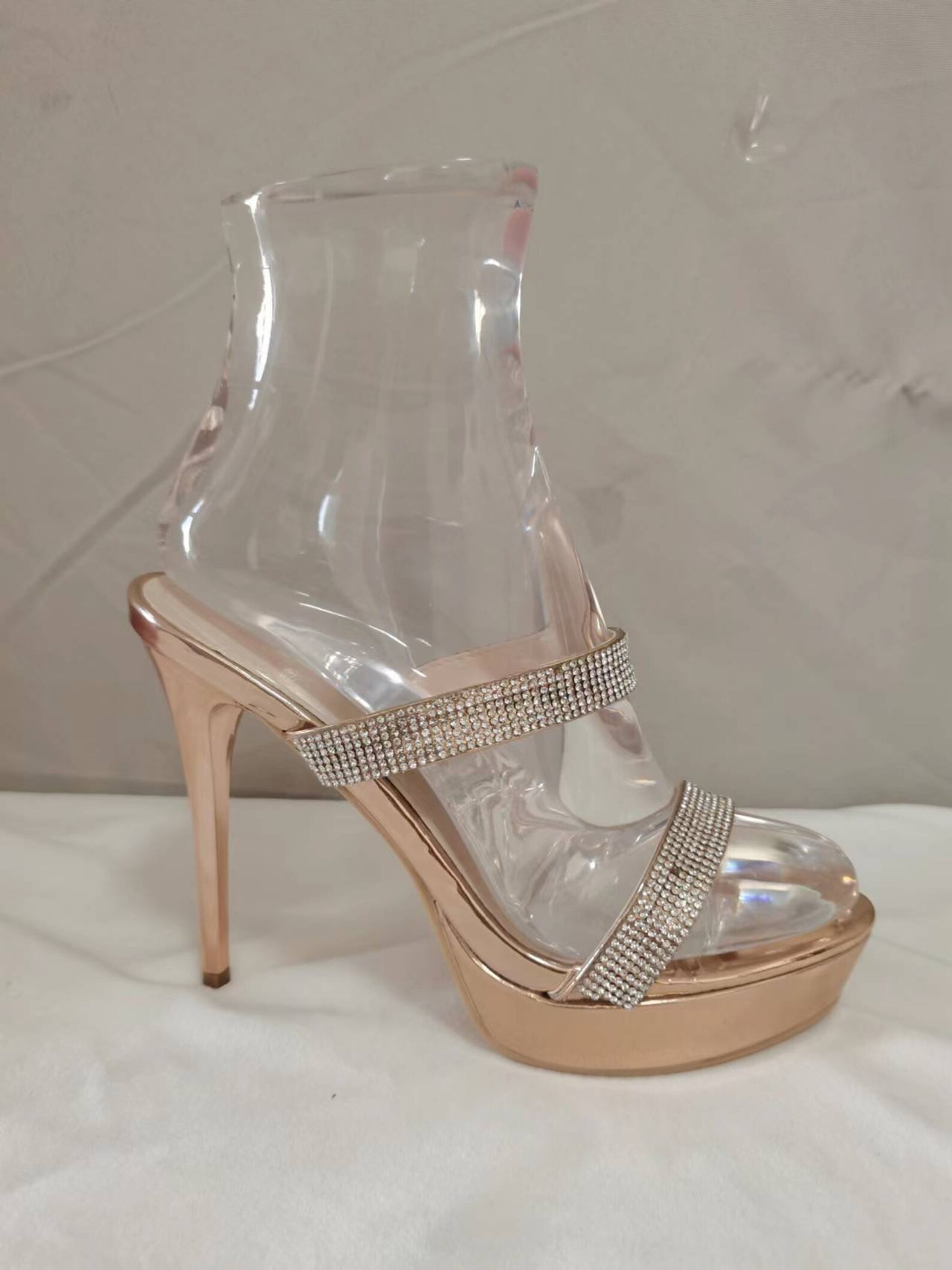 Clear Plexi Resin Female Mannequin Foot Form for 10cm High - Etsy
