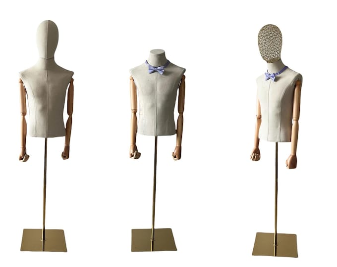 Sewing Size L Chest Size 98cm Man Suits Display Linen Male Mannequin Dress Form Anker