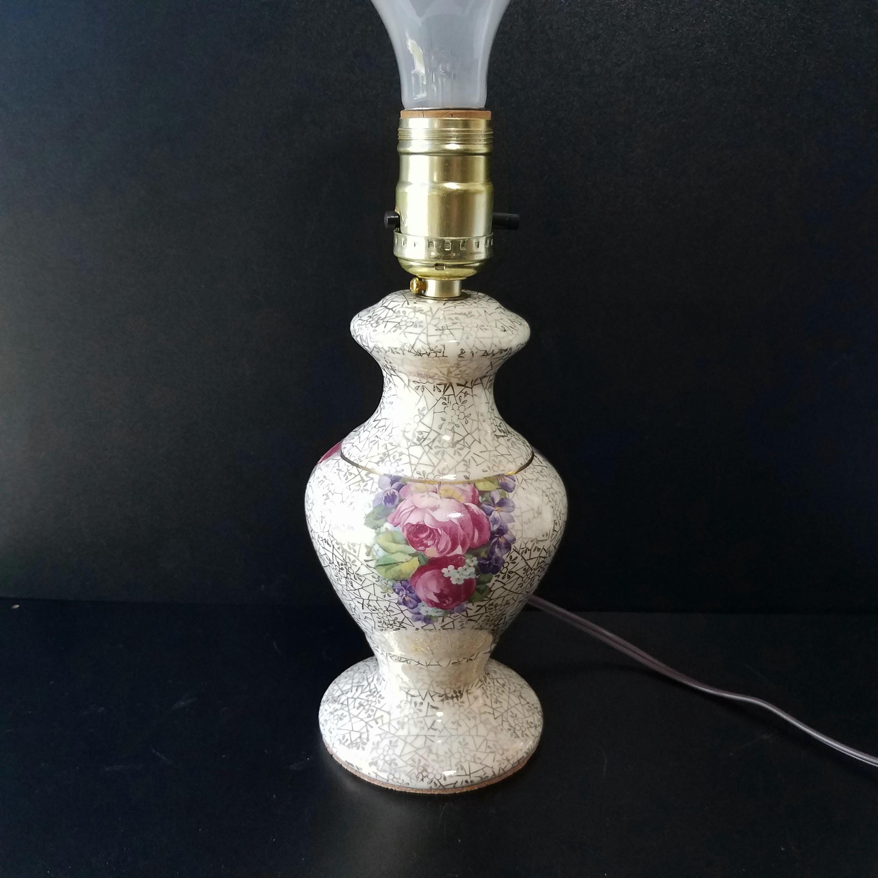 Lamps Rose Chintz - Etsy