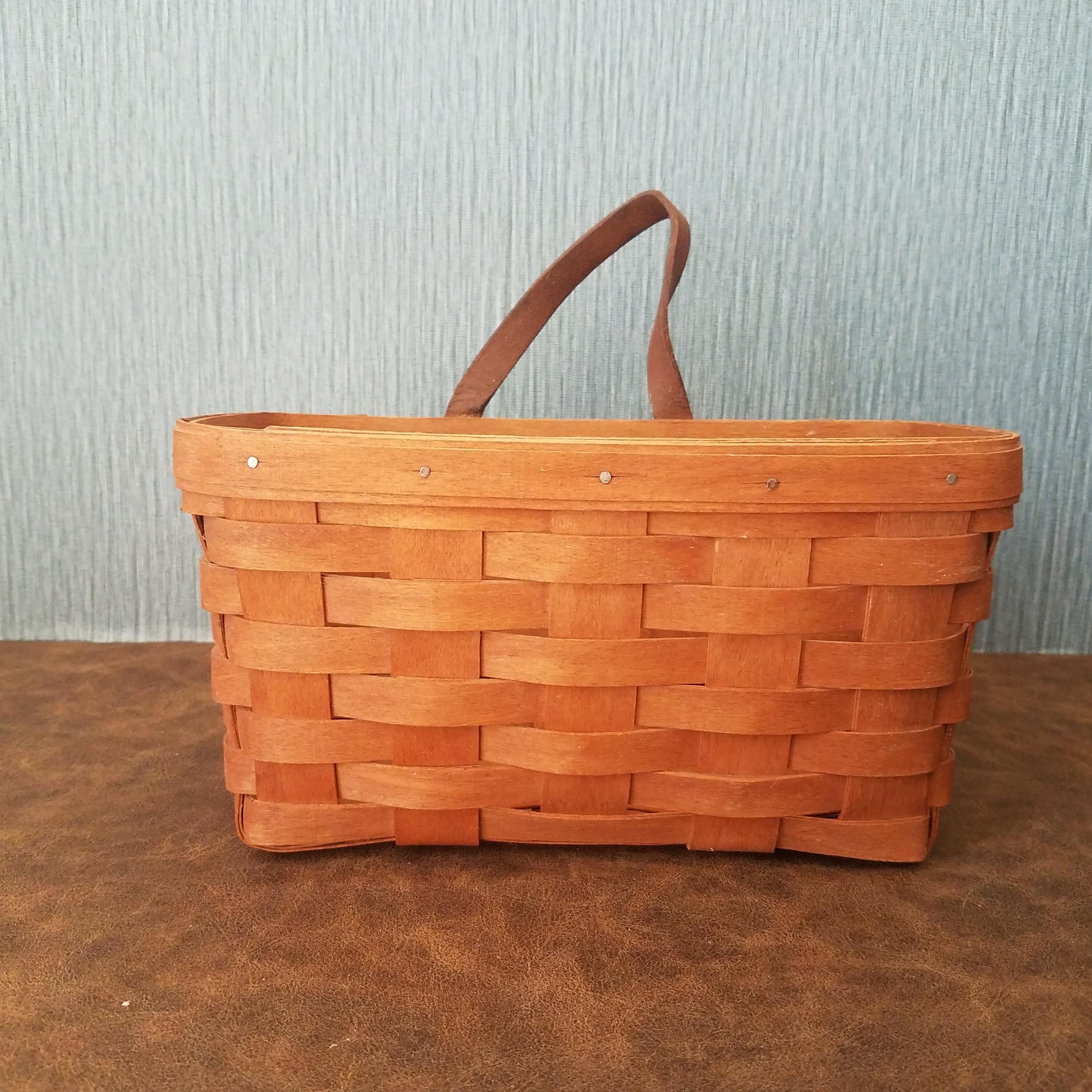 ロンガバーガー Longaberger large desktopbasket ロンガバーガー Longaberger large desktopbasket