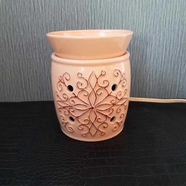 Scentsy 2 Piece Electric Wax Warmer,  Electric Ceramic Wax Melter, Scented Wax Warmer