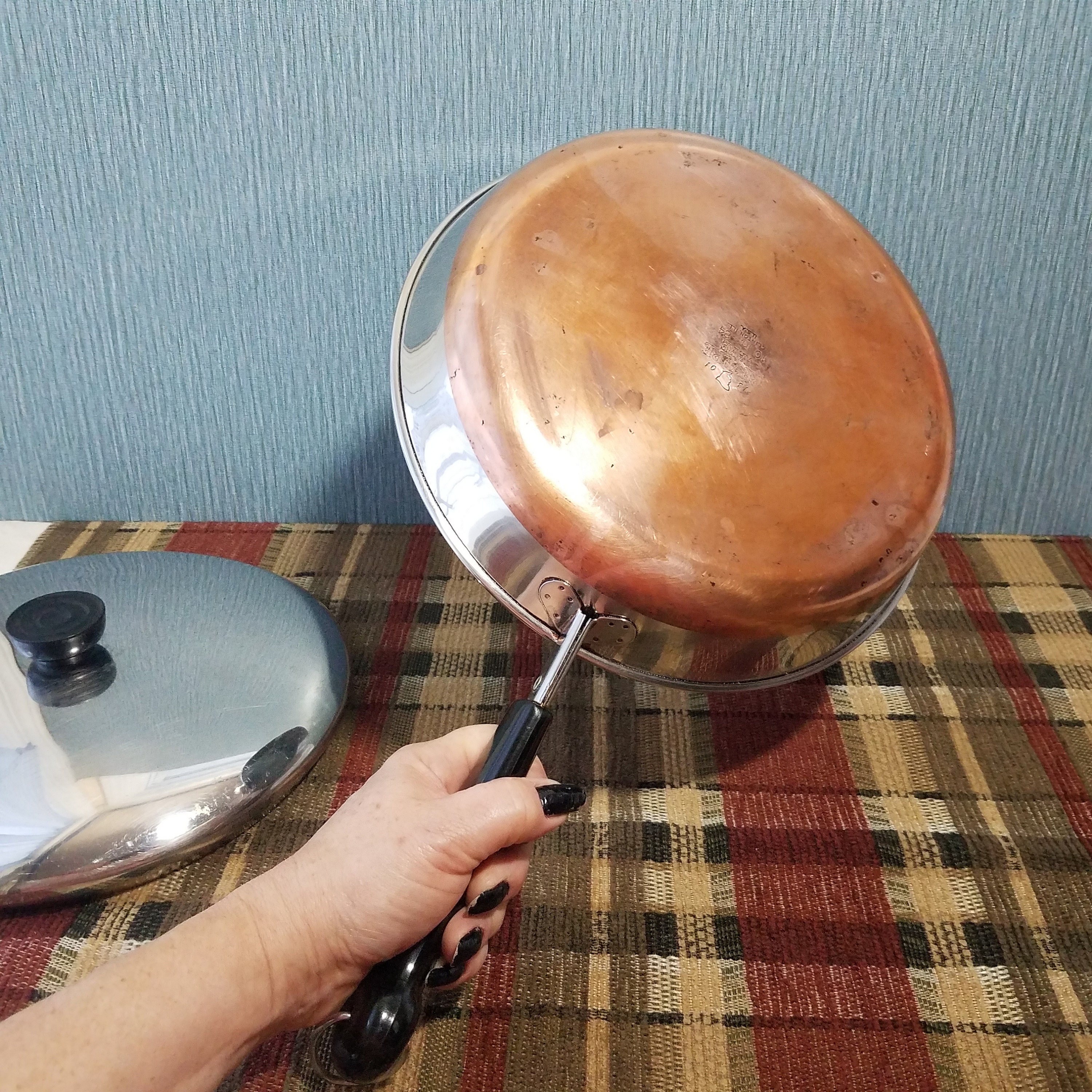 73 year old Revere Ware Copper Clad skillet : r/BuyItForLife